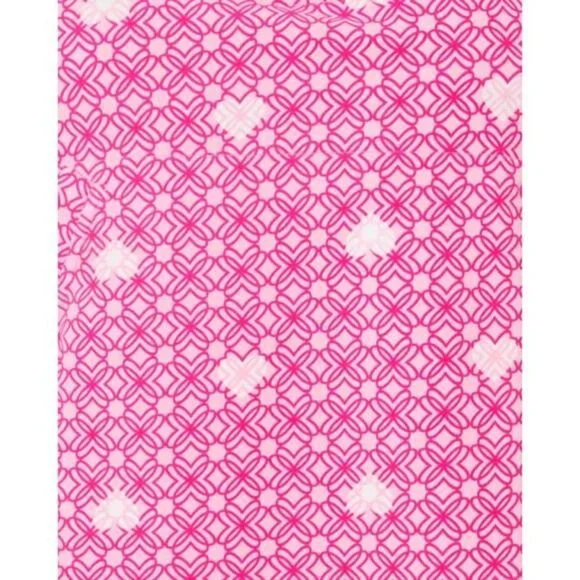 NWT Lilly Pulitzer UPF 50+ Skipper Popover Fluttering Hearts Pink Small - Picture 7 of 7